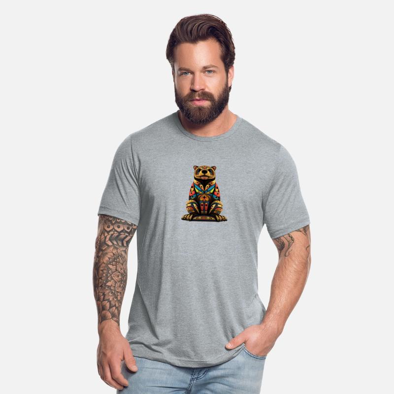 Beaver Haida Totem Art Native American Indigenous