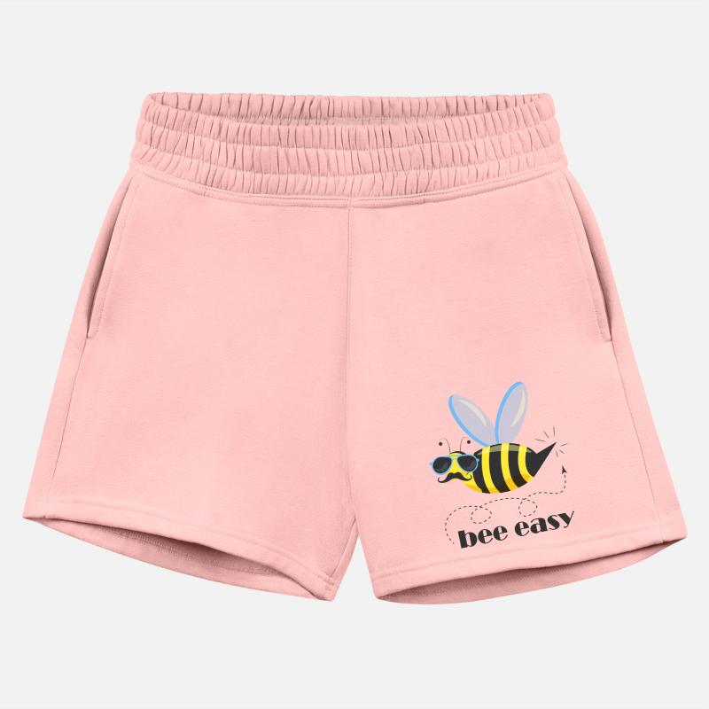 Bee character with mustache sunglasses Bee Easy