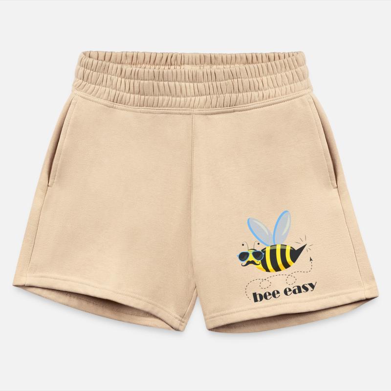 Bee character with mustache sunglasses Bee Easy