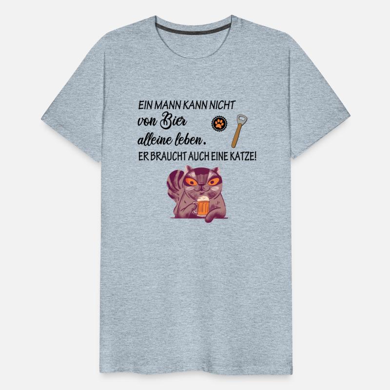 Beer and cats funny - everything a man loves