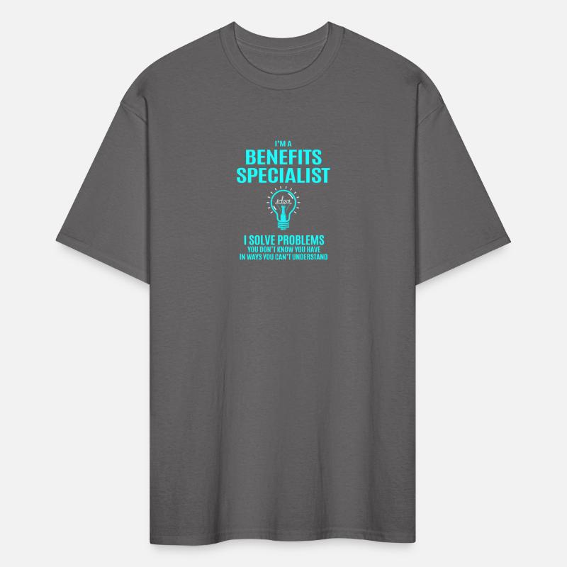 Benefits Specialist T Shirt - I Solve Problems Gif