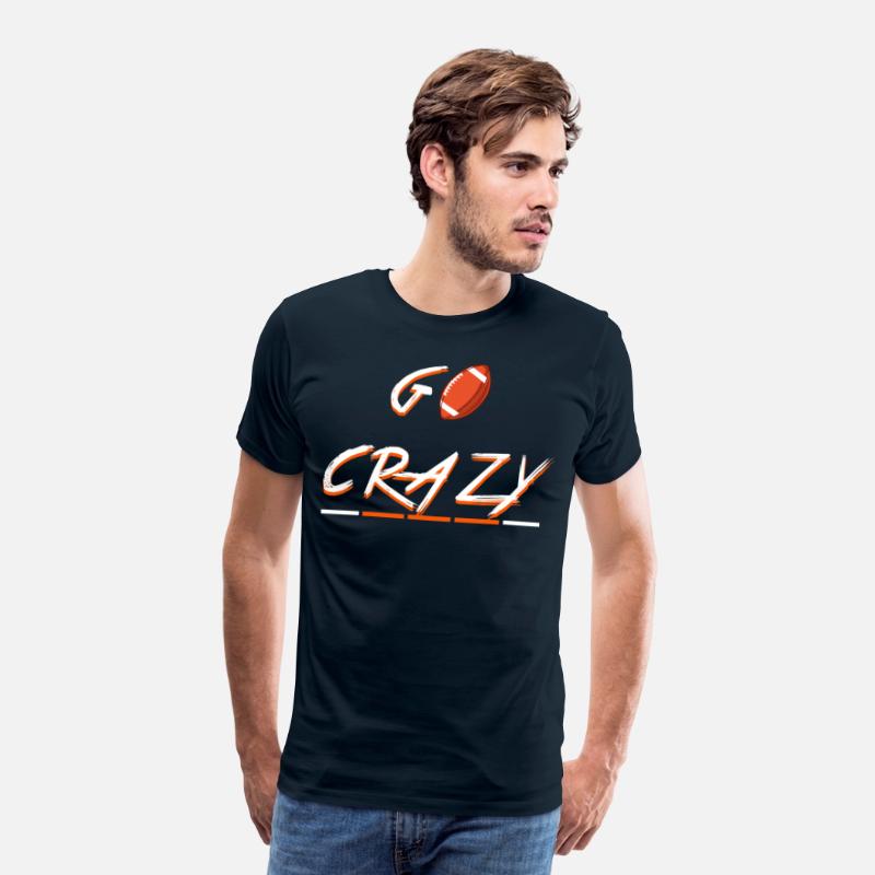 best T-shirt for american football (go crazy )