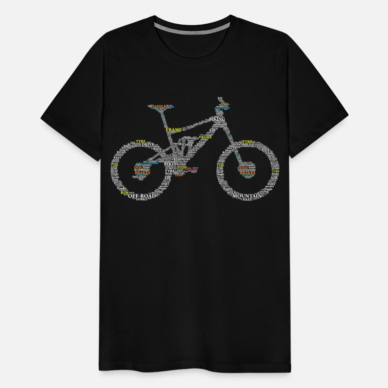 Bicycle Anatomy Cycling T Shirt