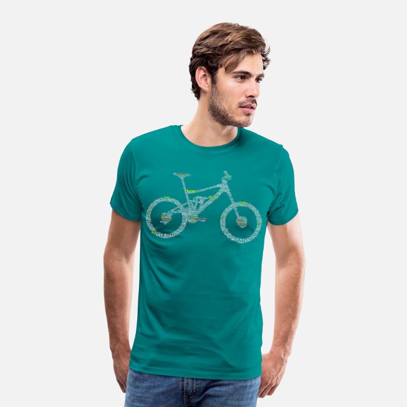 Bicycle Anatomy Cycling T Shirt