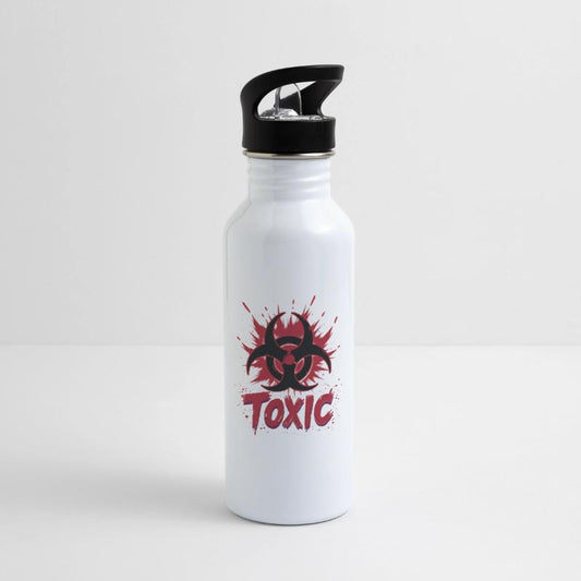 Biohazard Symbol Toxic Grunge Style
