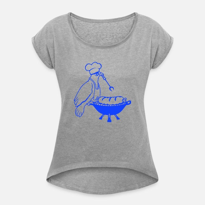 Bird grilling sausage delicious BBQ food barbecue