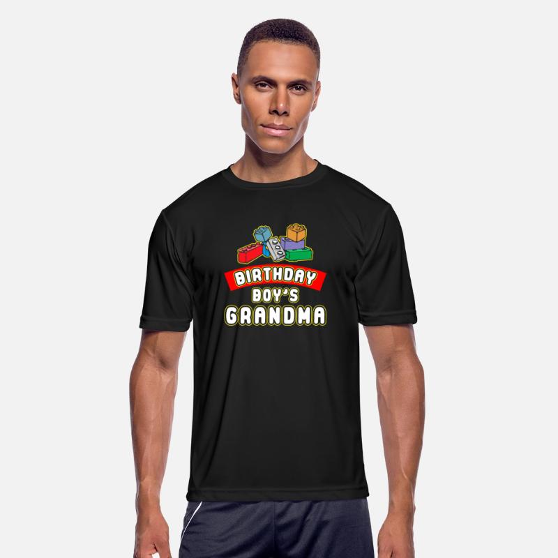 Birthday Boy's Grandma Building Blocks