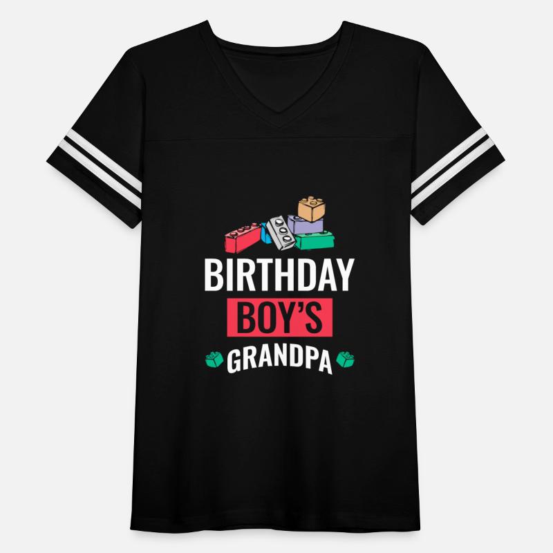 Birthday Boy's Grandpa Building Blocks