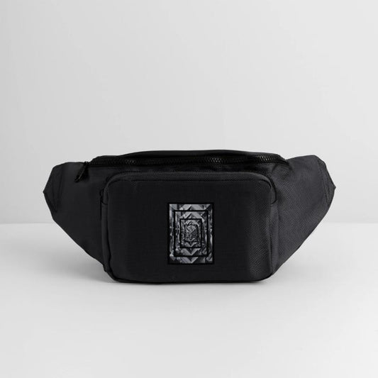 Black and gray rectangle with deep effect.