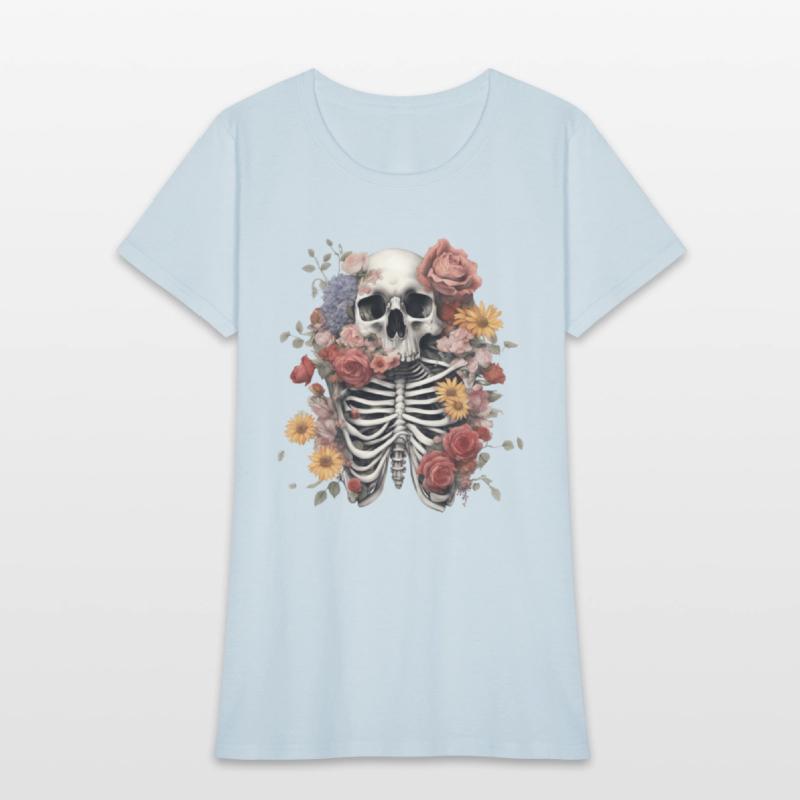 Blooming Rib Cage: Nature's Intricate Harmony