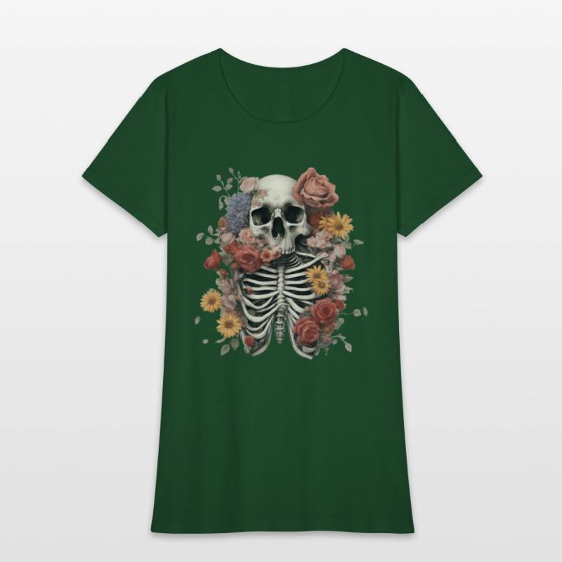 Blooming Rib Cage: Nature's Intricate Harmony