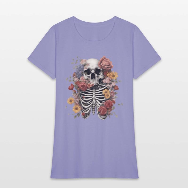 Blooming Rib Cage: Nature's Intricate Harmony