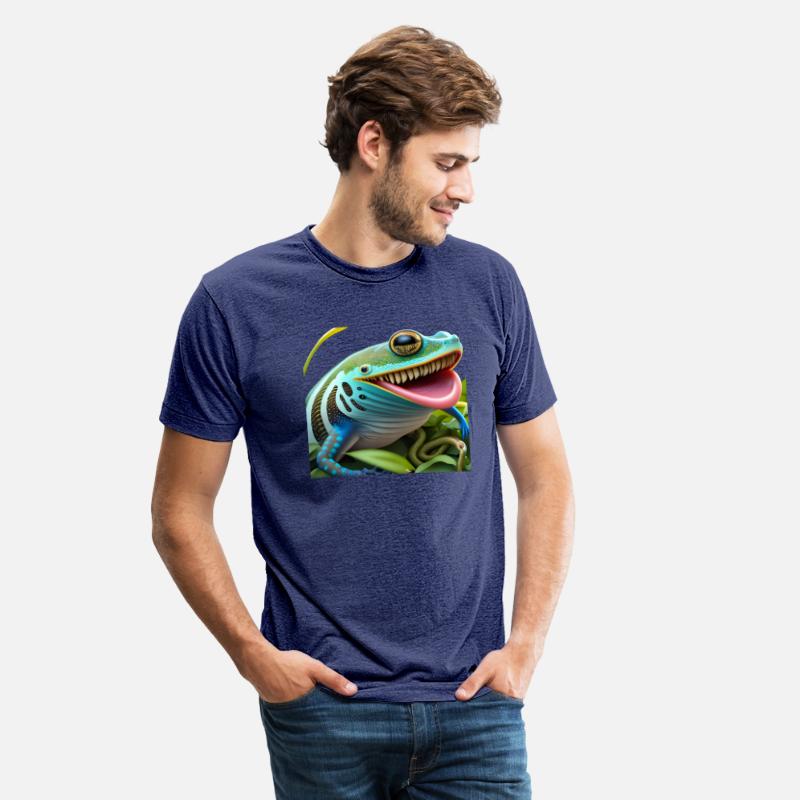 Blue Tongue Skink & Hornworms Design