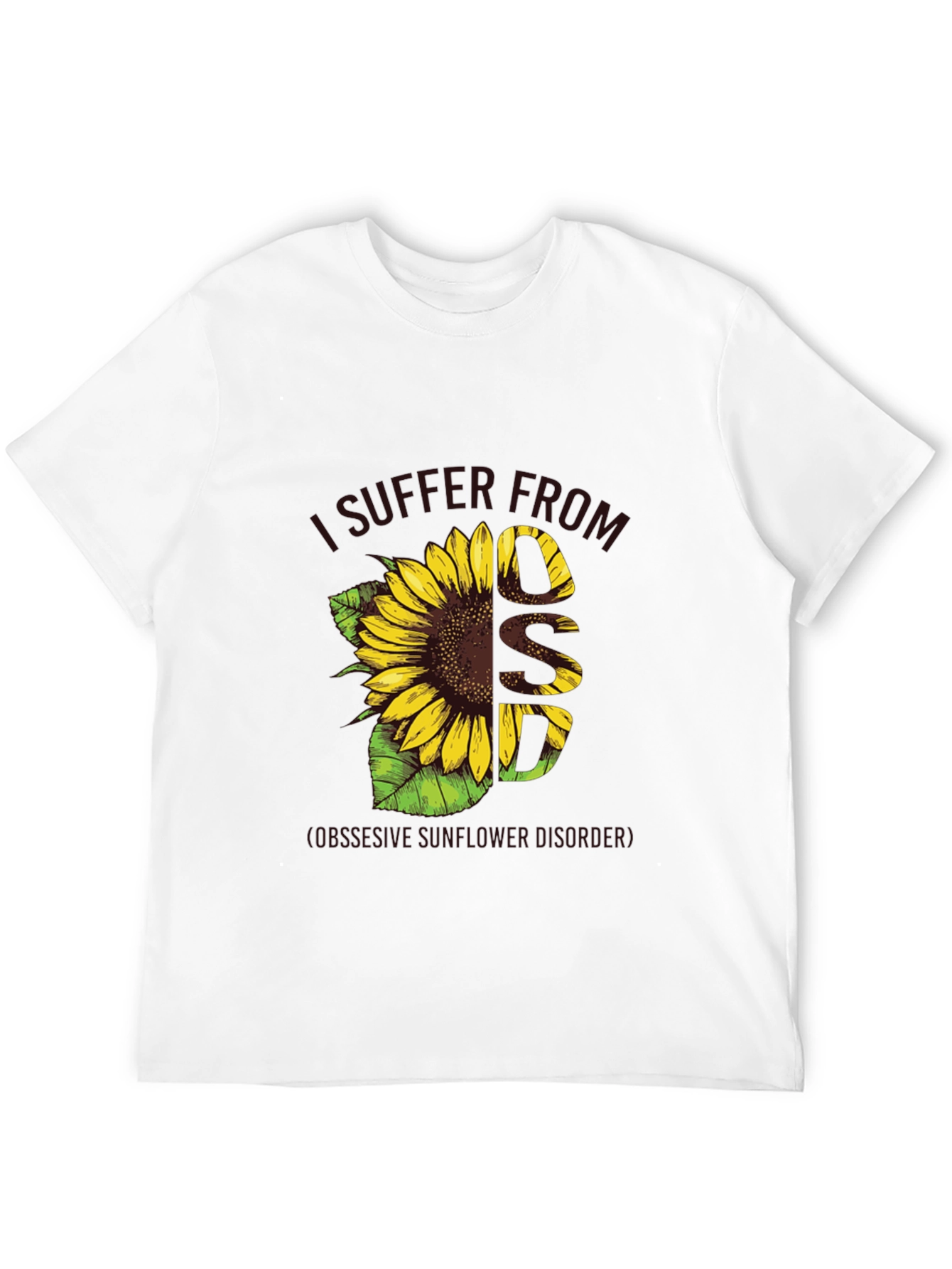 Sunflower Disorder T-Shirt -  Unique Graphic Tee