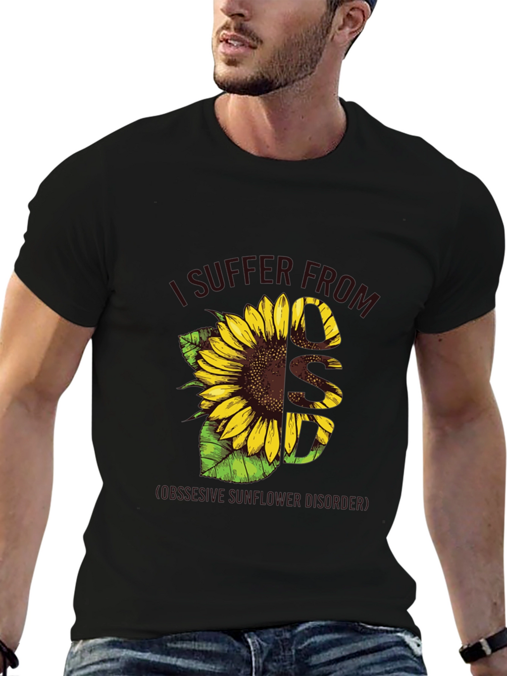Sunflower Disorder T-Shirt -  Unique Graphic Tee