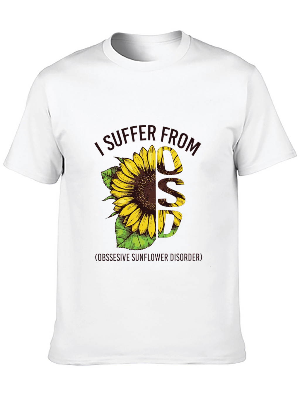 Sunflower Disorder T-Shirt -  Unique Graphic Tee