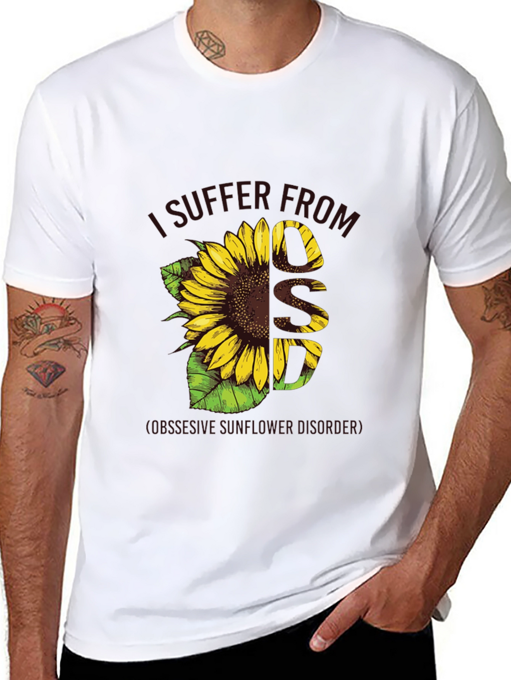 Sunflower Disorder T-Shirt -  Unique Graphic Tee