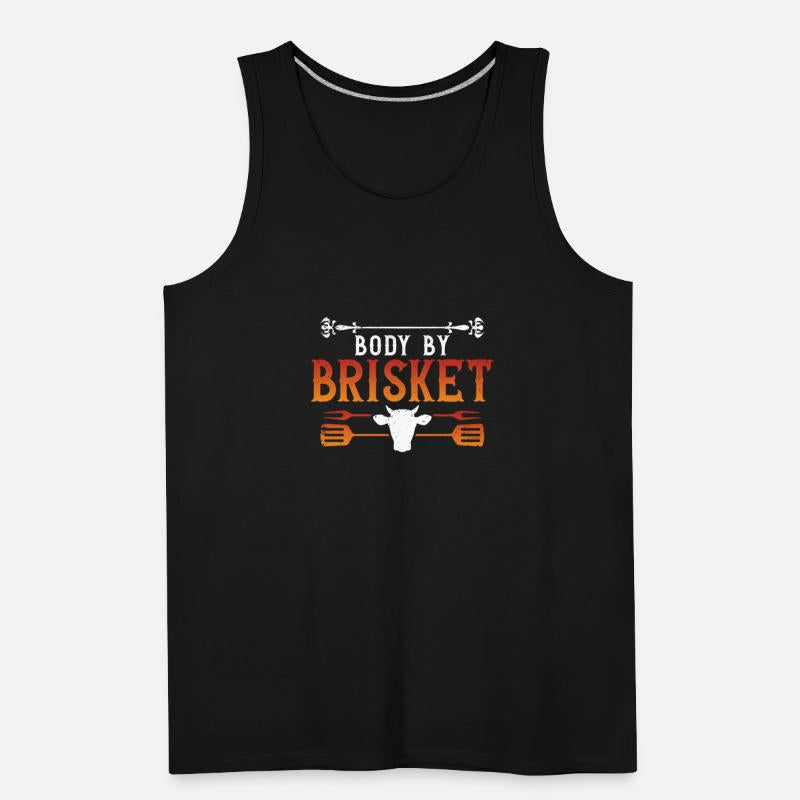 Body by Brisket - Funny BBQ Smoker & Grilling