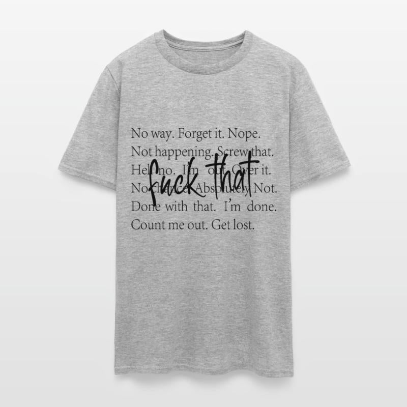 Bold Funny Statement Design Explicit Attitude Art