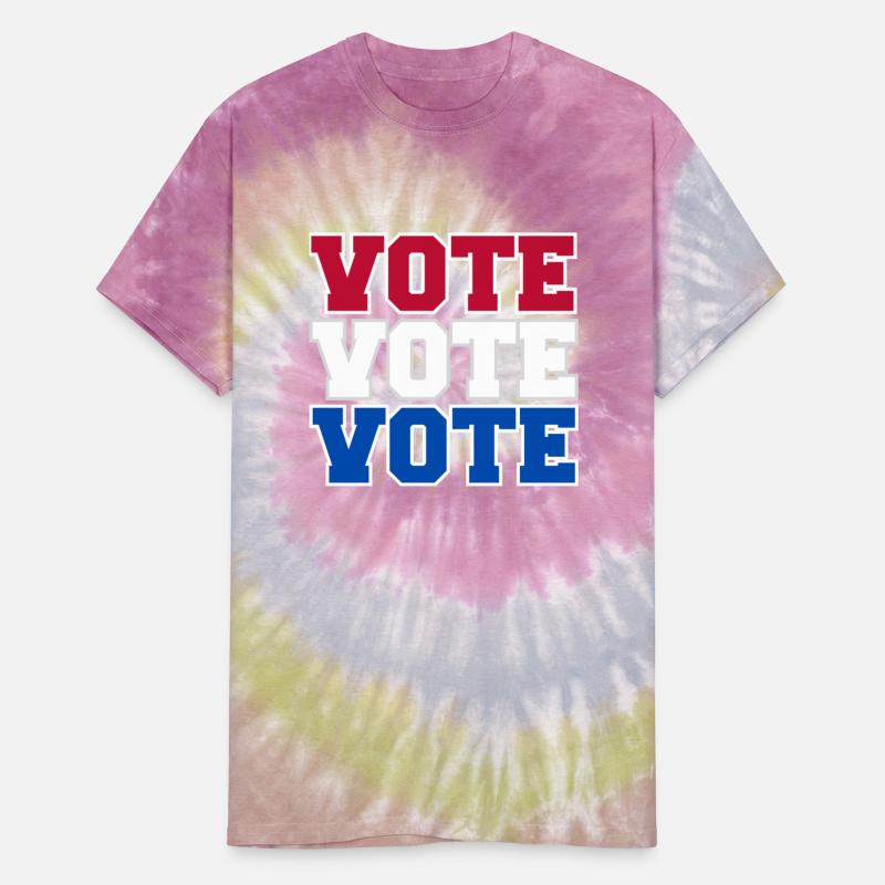 Bold Red, White, and Blue "VOTE" Election