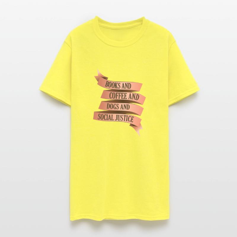 Books And Coffee And Dogs And Social Justice 2p