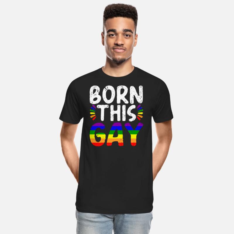 Born This Gay Rainbow Pride Month LGBTQ Gay Pride