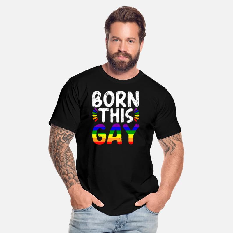 Born This Gay Rainbow Pride Month LGBTQ Gay Pride