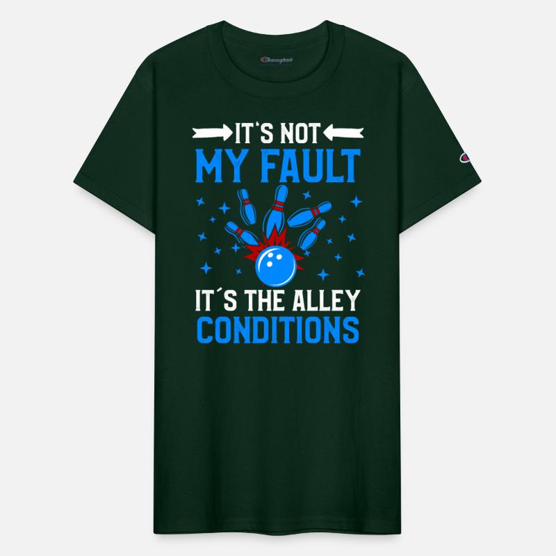 Bowler Not my Fault it's Alley Conditions