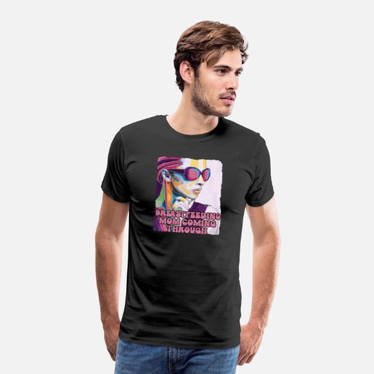 Breastfeeding Mom Coming Through Mother Humor