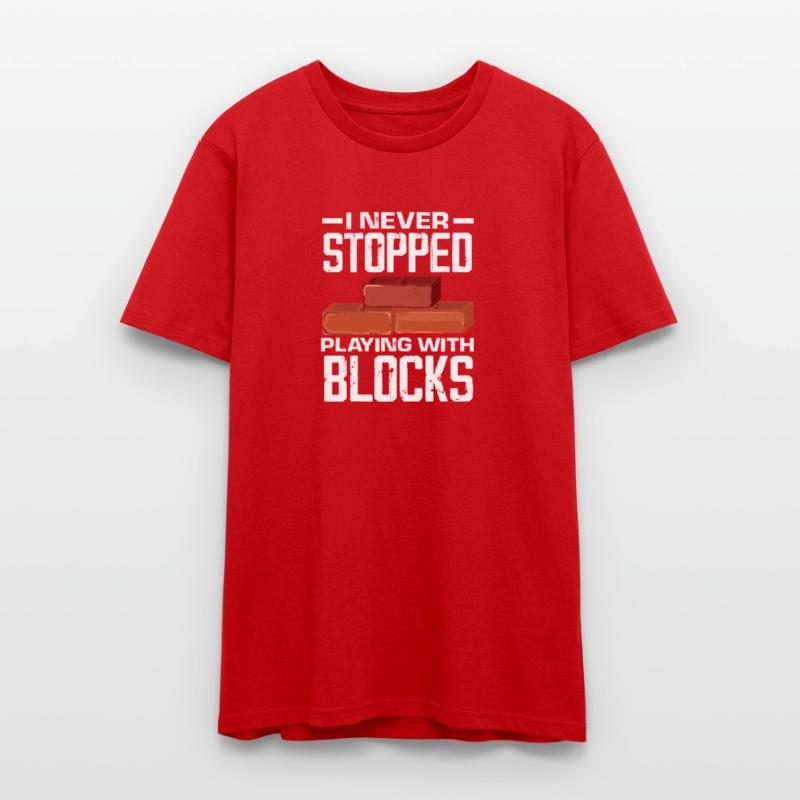 Bricklayer I Never Stopped Playing With Blocks