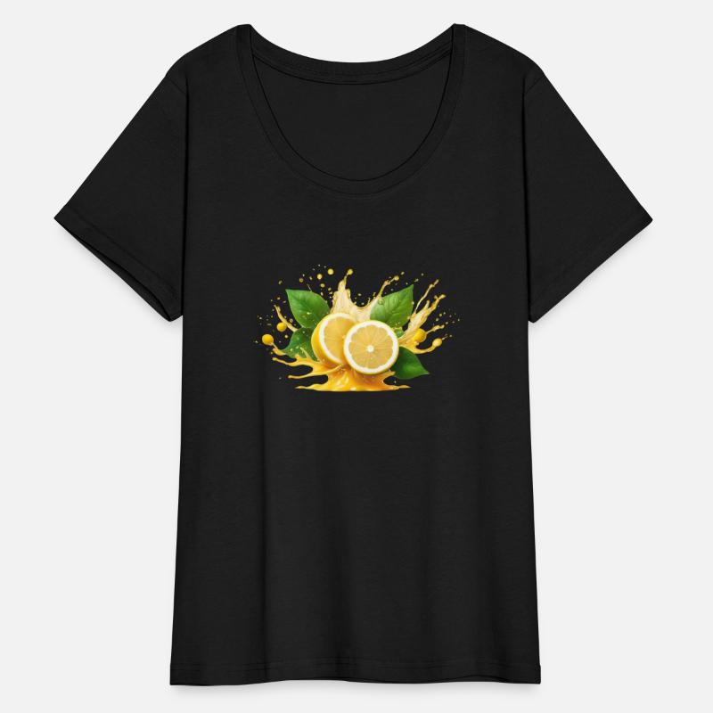 Bright lemon halves erupting with juice and splash