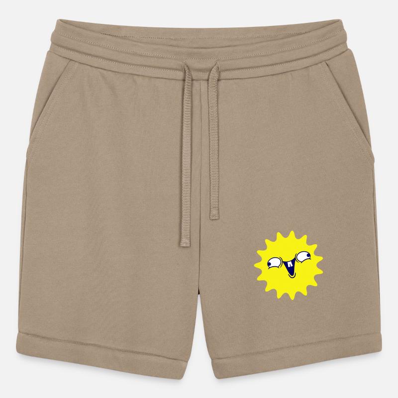 Bright Sun Funny Happy Face Smile Comic Cartoon