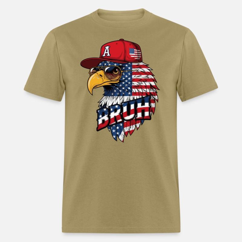 BRUH 4th Of July, Fourth Of July Bald Eagle Shirts