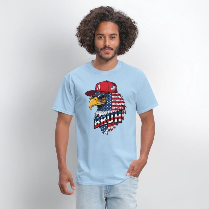 BRUH 4th Of July, Fourth Of July Bald Eagle Shirts
