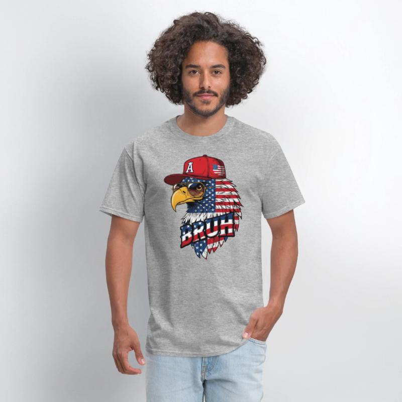 BRUH 4th Of July, Fourth Of July Bald Eagle Shirts