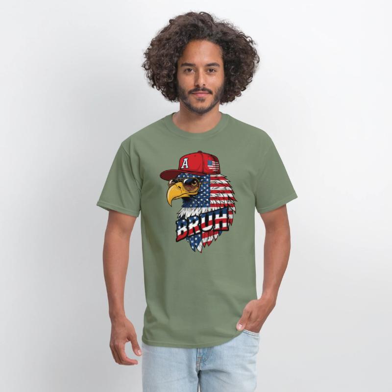 BRUH 4th Of July, Fourth Of July Bald Eagle Shirts