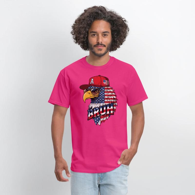 BRUH 4th Of July, Fourth Of July Bald Eagle Shirts