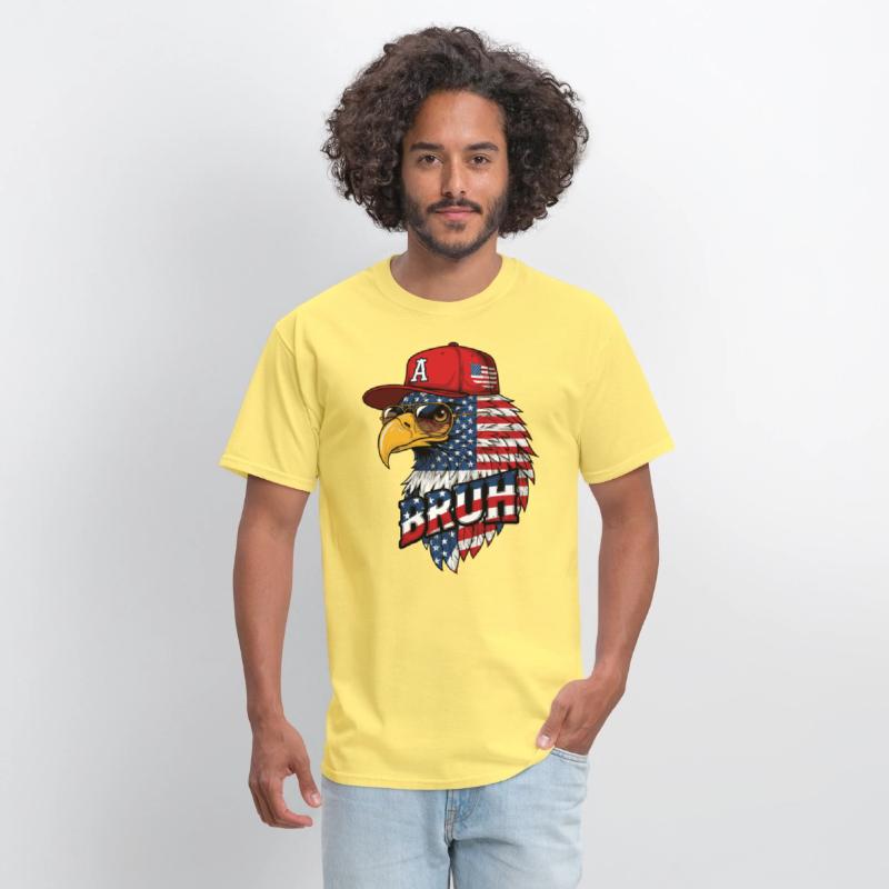 BRUH 4th Of July, Fourth Of July Bald Eagle Shirts