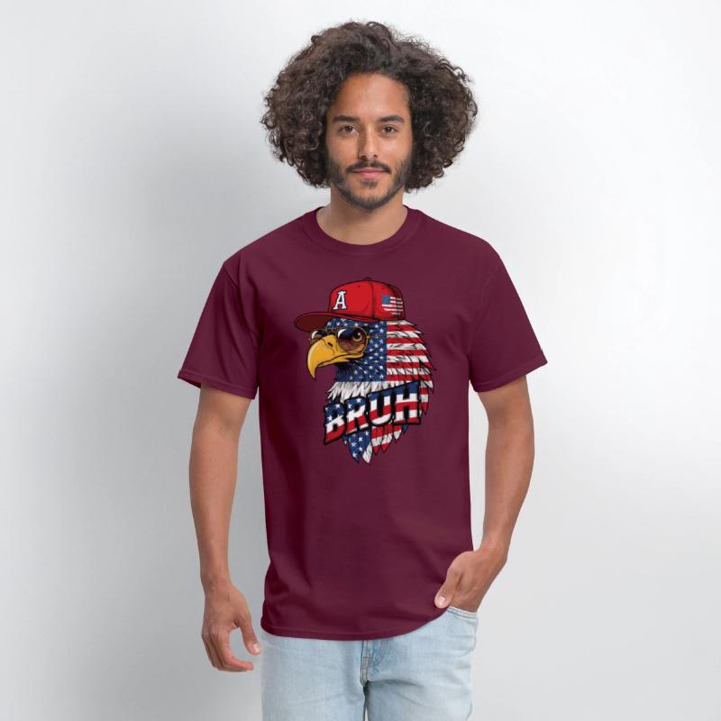 BRUH 4th Of July, Fourth Of July Bald Eagle Shirts