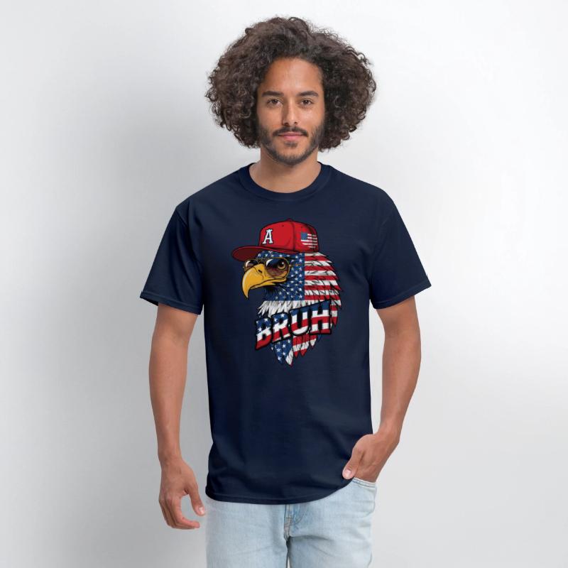 BRUH 4th Of July, Fourth Of July Bald Eagle Shirts