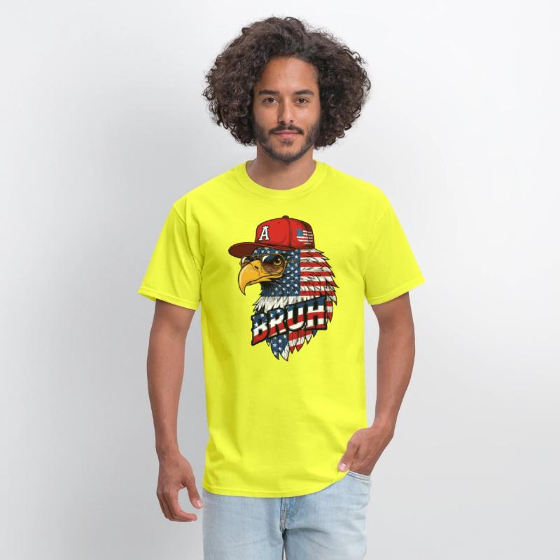 BRUH 4th Of July, Fourth Of July Bald Eagle Shirts