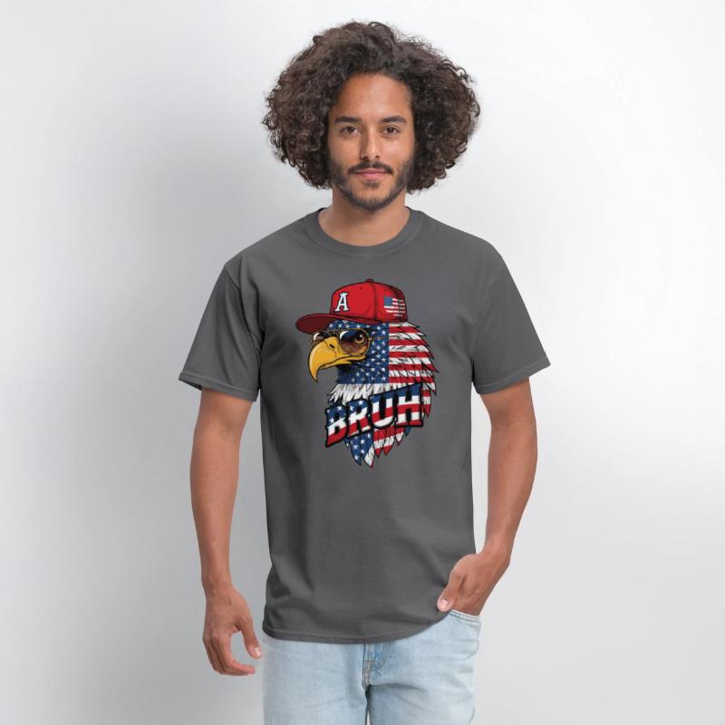 BRUH 4th Of July, Fourth Of July Bald Eagle Shirts