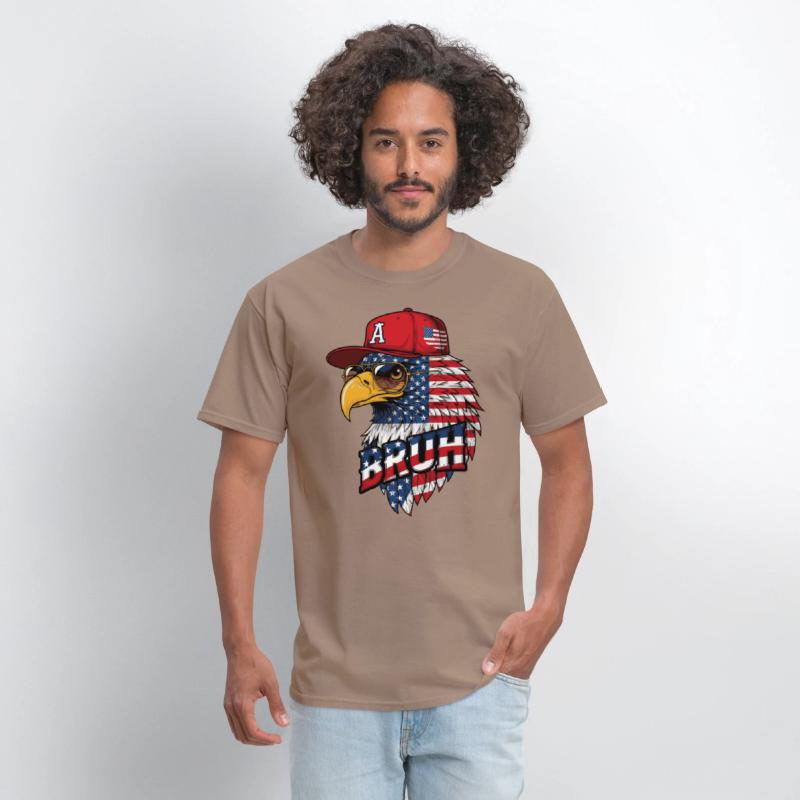 BRUH 4th Of July, Fourth Of July Bald Eagle Shirts