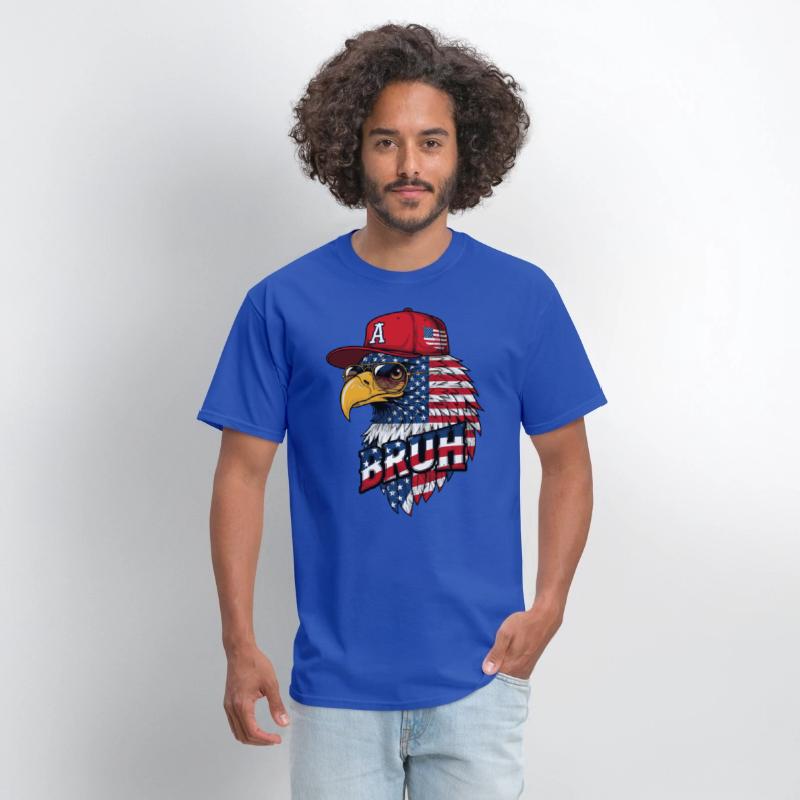BRUH 4th Of July, Fourth Of July Bald Eagle Shirts