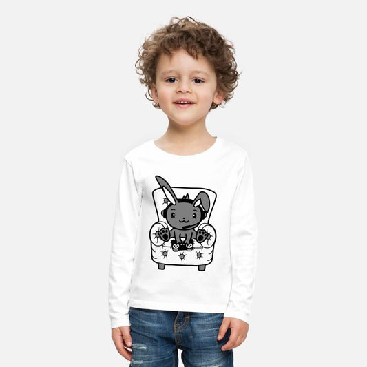 Bunny Plays Controller Console Headset Gamer Nerd