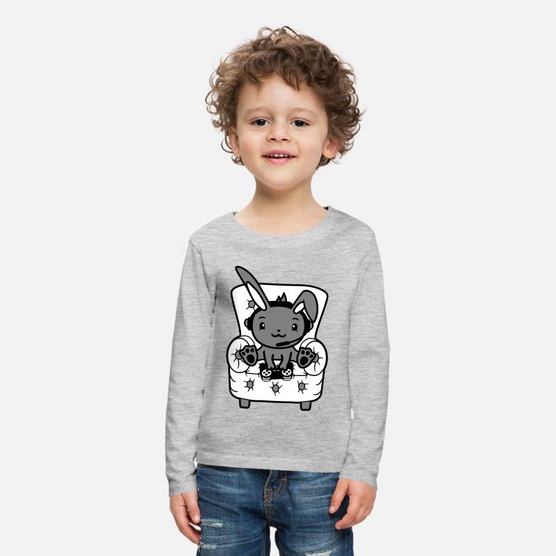 Bunny Plays Controller Console Headset Gamer Nerd