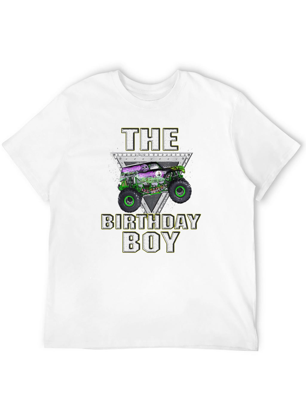 Monster Truck Birthday Boy T-Shirt