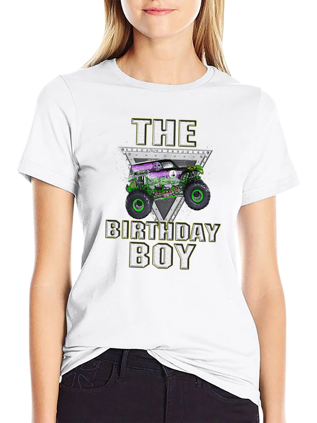 Monster Truck Birthday Boy T-Shirt