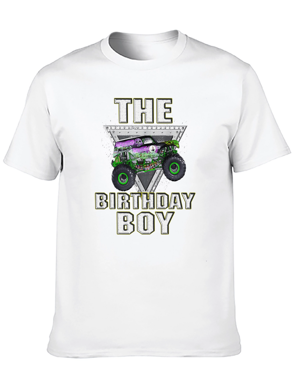 Monster Truck Birthday Boy T-Shirt
