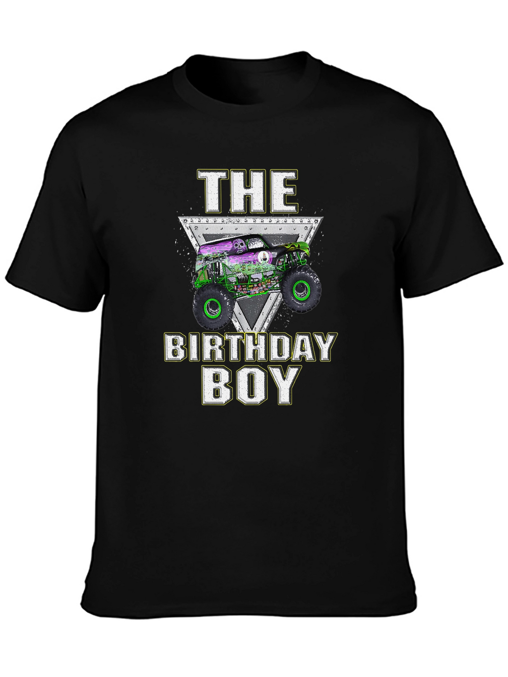 Monster Truck Birthday Boy T-Shirt